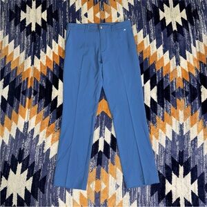 J.Lindeberg Golf Performance Pants Mens 32x32 Blue Athletic Preppy Regular Fit